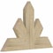 Ekena Millwork Saratoga Rough Sawn Timber Gable Bracket, Douglas Fir, 36"W x 24"H x 2"D x 6"F, 16/12 Pitch GBW036X24X0206SAR00RDF - alternate 5